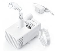 MSELTOS Mini bomba sumergible con sensor de nivel de agua, elevación de 5 pies, bomba de condensado pequeña extraíble de 55 GPH para HVAC, unidad de CA, máquina de hielo, 110/230 V, bomba de drenaje