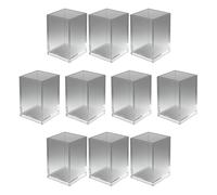 Msioytog Caja de almacenamiento apilable para bolígrafo acrílico multifuncional, suministros para encimera de baño, organizador de lápices para estudiantes, 10 Uds