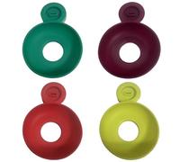 Msioytog De 1/4 de Soportes para Helados de Silicona eficientes para niños sin diseño de Goteo con Agarre a Prueba de derrames de Paja, Accesorio Lavable para palitos de Helado