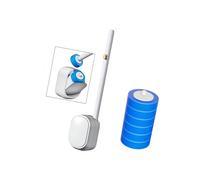 Msioytog Depuradores de Inodoro Desechables sostenibles con Almohadilla de Limpieza Soluble, no Requiere instalación, 47, 5 cm, para Taladro de negación de Espacios pequeños