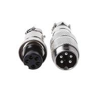 Msioytog Gx16 Que empalma Enchufe del Conector Macho de la aviación 2/3 / 4/5 / 6/7 / 8 Conectores Pin