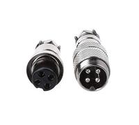 Msioytog Gx16 Que empalma Enchufe del Conector Macho de la aviación 2/3 / 4/5 / 6/7 / 8 Conectores Pin