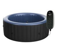 MSpa Bergen SPA Hinchable Circular 4-6 Personas con hidromasaje Air Jet, calefacción, filtración Inteligente y desinfección UVC