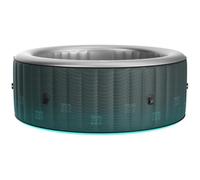 MSpa Starry SPA Hinchable Circular 4-6 Personas con hidromasaje Air Jet, luz LED, calefacción, filtración Inteligente y desinfección UVC