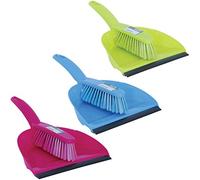 MSV 100083 - Pala Pincel de Polipropileno/Caucho Azul/Fucsia/Verde 30 x 25 x 7 cm