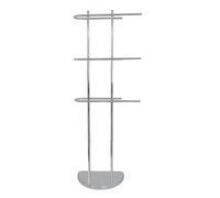 MSV France Toallero de puerta 140384 – Cromo 30 x 18,5 x 104 cm
