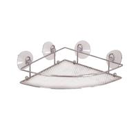 MSV 140606 - Ducha, Esquina con ventosas, Cromo, 27 x 17 x 4 cm