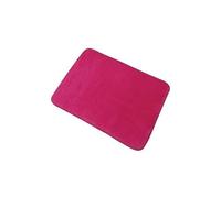 MSV 140857 - viscoelástico Alfombrilla de Poliamida y poliéster sintética Fucsia elástico sbr 50 x 70 x 1 cm