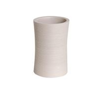MSV 141531 - poliresina Jaipur Soporte para Cepillo de Dientes, Color Blanco