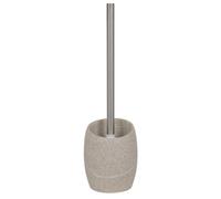 MSV 141595 - poliresina malua escobilla de baño con Soporte, Color Beige
