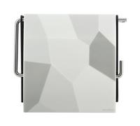 MSV 141922 Origami - Soporte para Papel higiénico (poliestireno, Multicolor, 30 x 20 x 15 cm
