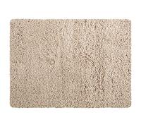 MSV - Alfombra de baño de Microfibra - 40 x 60 cm - Beige - Suave y cómoda - Rápida absorción - Ideal para el baño - Fácil Cuidado - Secado rápido