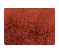 MSV - Alfombra de baño de Microfibra - 40 x 60 cm - Terracota - Confort Acogedor - Rápida absorción - Ideal para el baño - Fácil Cuidado - Secado rápido