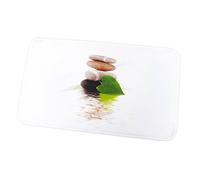 MSV Alfombra de baño Lingga 45 X 75 X 0.5 cm, Microfibra, Multicolor