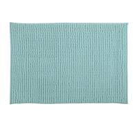 MSV Alfombra de Baño Verde Pastel Chenille 40x60cm Absorbente Antideslizante
