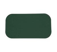 MSV Alfombrilla de Ducha, antibacteriana, Antideslizante, con ventosas, Color Verde Oscuro, con Aroma a Rosas, Aprox. 36 x 97 cm, Lavable a máquina a 60 Grados