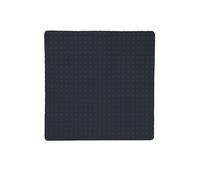 MSV - Alfombrilla de Ducha Antideslizante - Quadro Rubber - 54 x 54 cm - Negra - Superficie de Ducha Segura - Apta para Todo Tipo de Suelos - Fácil de Limpiar
