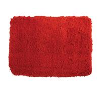 MSV Alfombrilla de Microfibra con Base de Látex Rojo 50x70cm