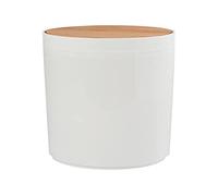 MSV - Cubo de basura, blanco, 18 x 26,3 cm