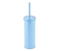 MSV Elegante Escobilla de Baño con Soporte de Acero, Diseño Moderno y Duradero, Ideal para un Baño Limpio y Funcional, Habana Azul Pastel