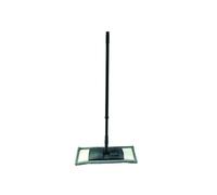 MSV Escoba Fregona Mango Telescópico Microfibra 67x120cm Negro