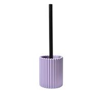 MSV - Escobilla de WC Keoni Lavanda en Polirresina 10 x 38 cm - Accesorio Práctico y Elegante para su Baño, Diseño Moderno y Funcional, Mantenimiento Eficaz