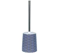 MSV Escobillero con Soporte Cerámico BENTO Azul