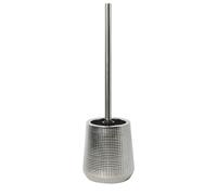 MSV Escobillero con Soporte Cerámico Dallas Plata
