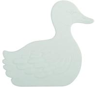 MSV Juego de 5 Pegatinas Antideslizantes para Figuras de Ducha o bañera, Patos de Goma, 14x13,5 cm, Color Blanco