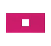 MSV Lote DE 4 OCULTADORES DE ABS Y ACRILICO Fuscia, Fucsia, 9.80x6.4x2.5 cm