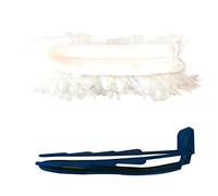 MSV MS434 - Plumero desechable + 5 recambios, Polipropileno, Color Azul