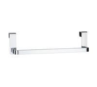 MSV MS564 - Gancho Colgador de Toalla para Puerta de Acero Cromado, 25 cm