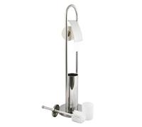 MSV MS723 - Juego para WC, Acero Inoxidable