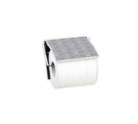 MSV Porta Rollo Papel PS Wave, Lineas Grises
