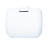 MSV Portarrollos Blanco para Baño de Polipropileno con Dimensiones Compactas