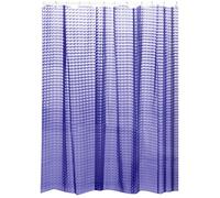 MSV "Premium EVA Violeta Cortina de Ducha, Multicolor, 180 x 200 cm