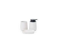 MSV Set de 3 Accesorios de Baño Matea Transparente