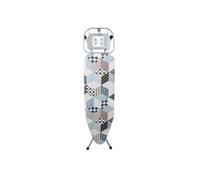 MSV - Tabla de Planchar para generadores de Vapor - Altura Regulable - 120 x 38 cm - Plegable - Reposaplancha en Forma de H - Patas Antideslizantes - Varios Estampados