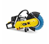 MSW Cortadora De Disco Máquina Para Hormigón A Gasolina TS-2500 (Profundidad de corte de 100 mm, Disco de corte de 300 mm, 2.500 W de potencia)