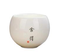 MSWgjYRQ Juego de tazas de té de porcelana Dehua con diseño de huevo de dragón japonés Kung Fu, juego de tazas de té de porcelana de jade y cordero (1 unidad, estilo 04)