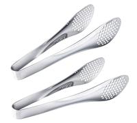 MSY BIGSUNNY Pinzas para Servir Comida de Cocina, Pinzas para Buffet de Acero Inoxidable, 2 Unidades
