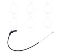 Mtanlo Cable del acelerador para desbrozadora Stihl KM56 FS56R KM56 RCE FS50L HT56 FS40 FS50 FS56 FS70 cable del acelerador con 6 bridas de repuesto 4144-180-1104