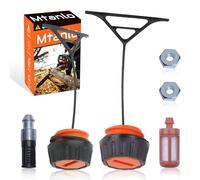 Mtanlo Kit de Tapa de Depósito de Aceite para Stihl 020 021 023 024 024AV 025 026 028 028AV 029 034 036 039 066 Motosierra, con Tuerca de Barra Filtro de Combustible Filtro de Aceite
