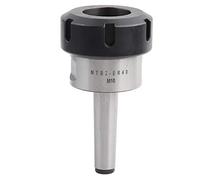 MTB2 ER40 M10 Portabrocas de pinza Morse Taper MT2 Shank Herramienta de torno CNC Acero al carbono Plata Negro Portabrocas de precisión profesional para mecanizado CNC