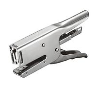 DOHE Grapadora de tenaza MTL 79009 fabricada en acero admite grapas 22/6, 24/6 y 26/6 Cromo