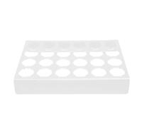 Mtlavishness Organizador de cápsulas de café Acrílico transparente plano Soporte para 24 cápsulas de café para cocina Oficina Hotel Transparente 4 mm 0,16 pulgadas de espesor