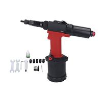 Mtlavishness Pistola neumática para tuercas de remache, interruptor táctil de bajo ruido, herramienta remachadora de tuercas industrial automática, pistola remachadora M3 a M10,