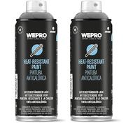 MTN PRO Alta Temperatura Negra 400ml (Paquete de 2)