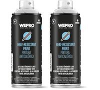 MTN PRO Alta Temperatura Plata 400ml (Paquete de 2)