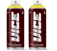 MTN Vice Amarillo Travis, Spray Satinado 400ml (Paquete de 2)